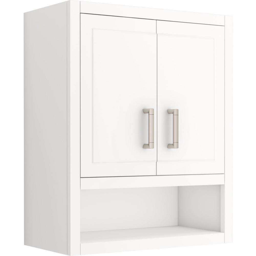 KOHLER Seer 24 in. W Wall Mount Cabinet in White K-33557-ASB-0