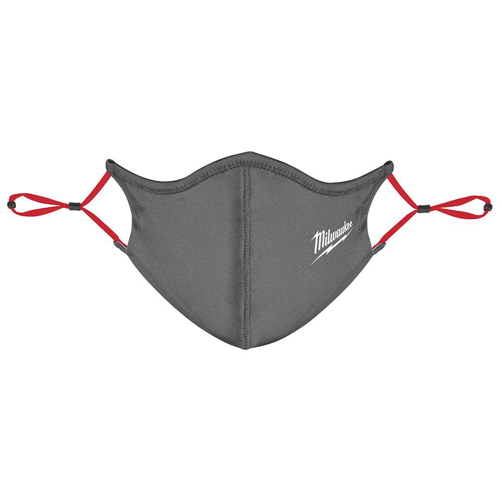 Milwaukee 3PK Gray 2-Layer Face Mask 48-73-4231 from Milwaukee