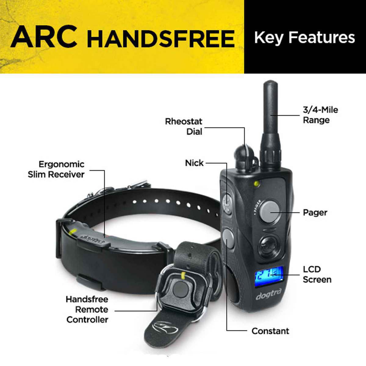 Dogtra ARC Handsfree Training Dog Collar