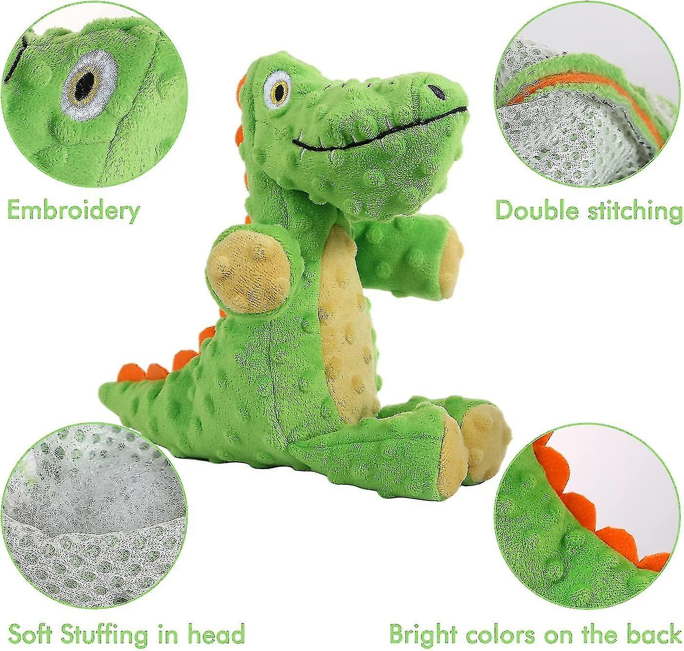 Plush Dog Toy Squeaky Durable， Soft， Interactive Squeaky Plush Toy With Reinforced Seams