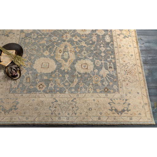 Normandy Wool Teal Rug