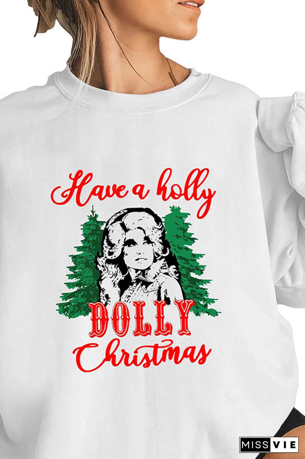 Have A Holly Dolly Christmas Sweatshirt Wholesale