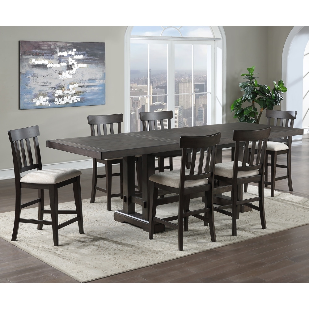 The Gray Barn Nevada Dusky Cedar Counter Height Dining Set