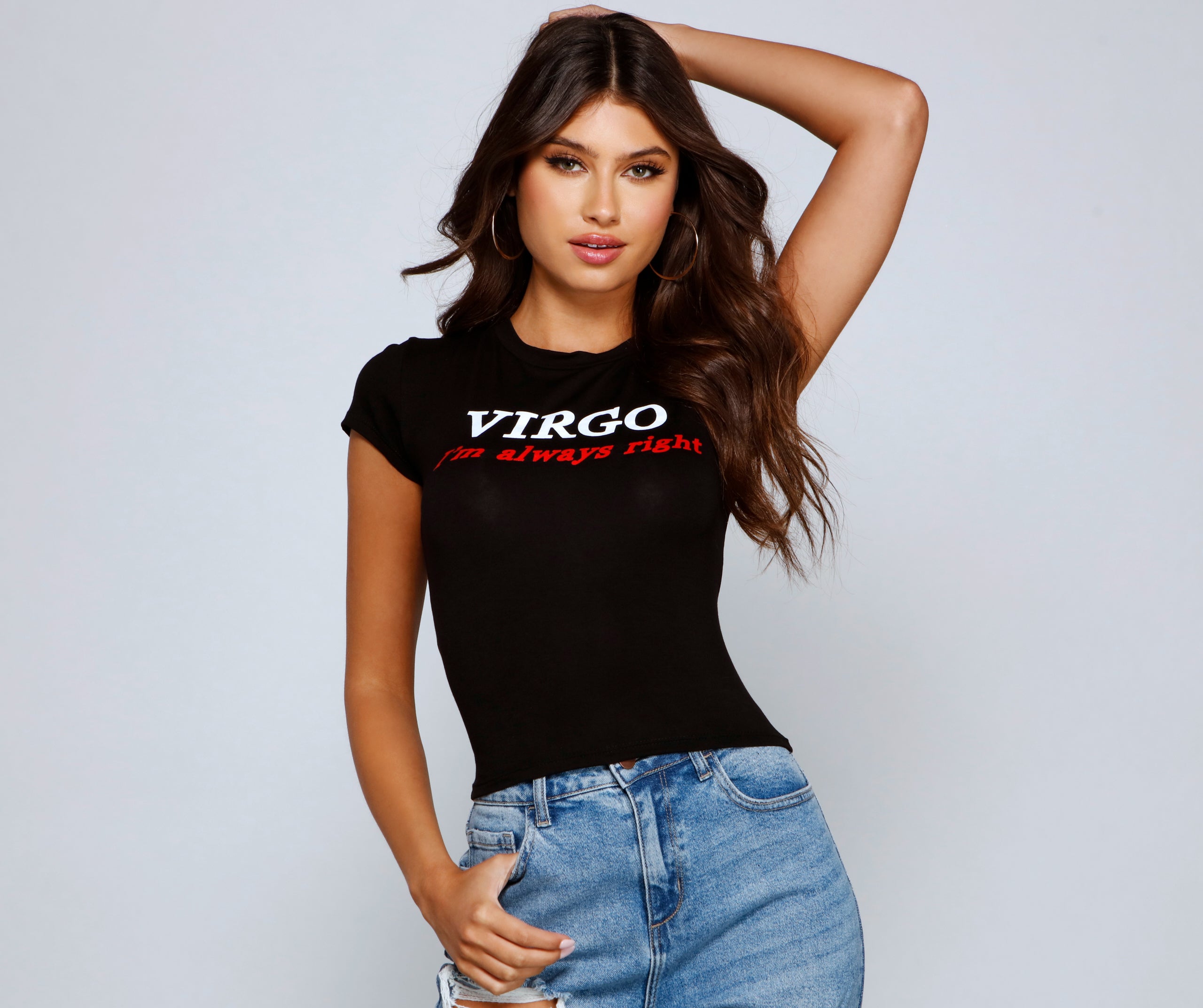 Virgo I'm Always Right Graphic Tee