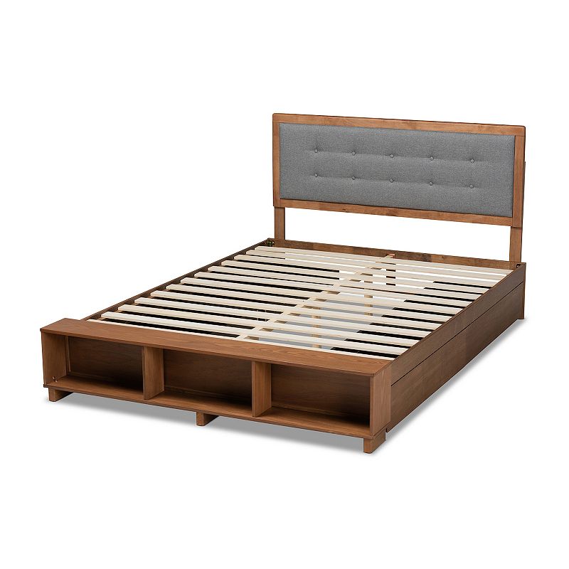 Baxton Studio Cosma Platform Storage Bed