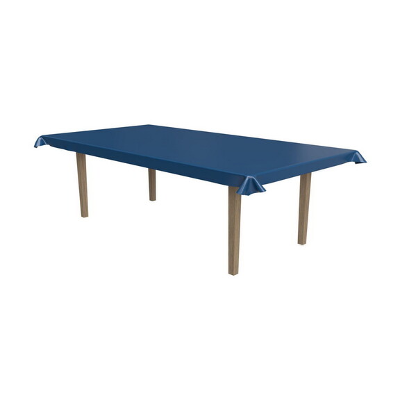 Beistle 50955 B Plastic Table Roll  blue  40 x 10...