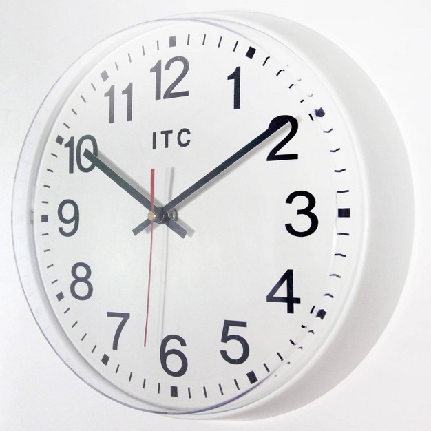 Prosaic Wall Clock White Infinity Instruments