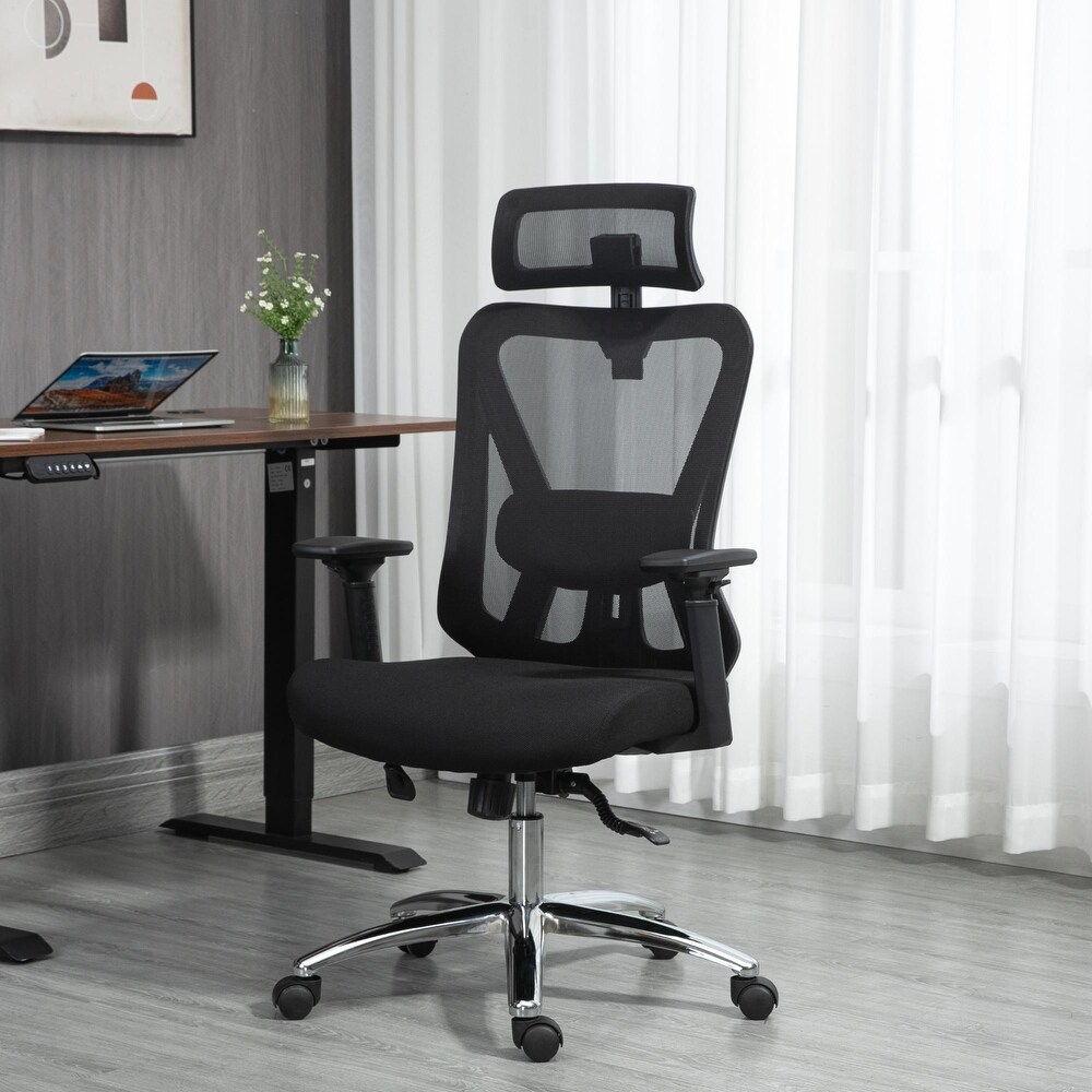 Mesh High Back Computer Chair  Modern Ergonomic Office Desk Chairs  Executive Rolling Swivel Chair with Reclining Function