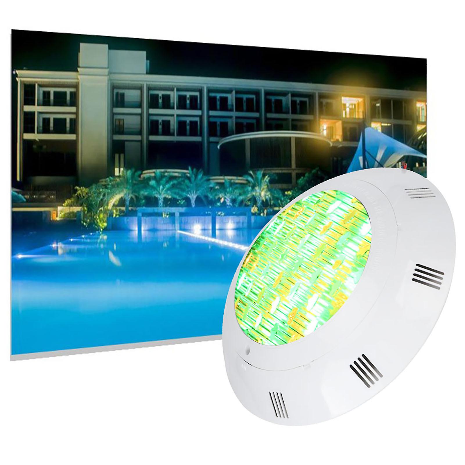 Ac12v 72w 360led Waterproof Pool Light Multicolor Rgb Underwater Lamp With Remote Control For Swimming Pool， Fountain， And Garden