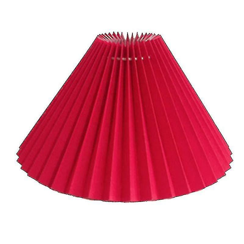 Pleated Lampshade E27 Light Cover Japanese Style Fabric Table Lamp Ceiling Decor