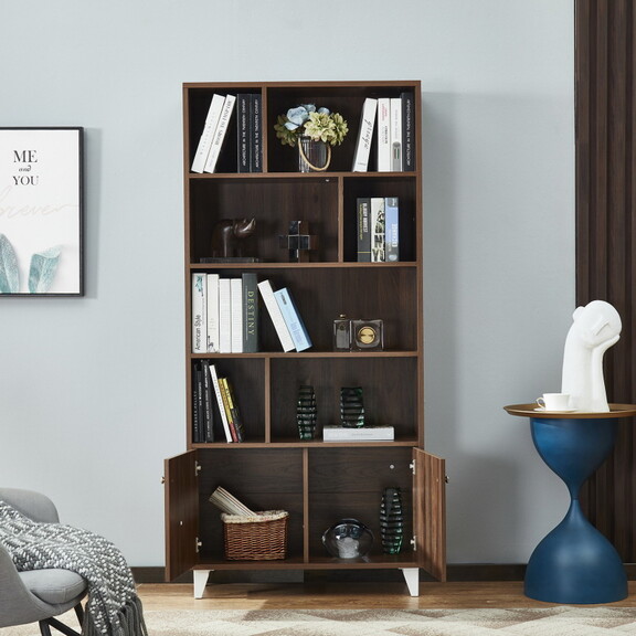 Bookcase  Bookshelf Walnut W965126723