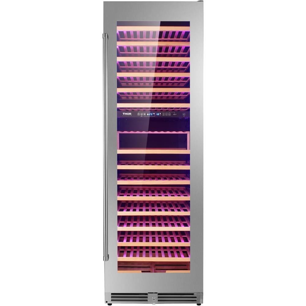 Thor Kitchen 162-Bottle Wine Cooler with LED Display TWC2403DI