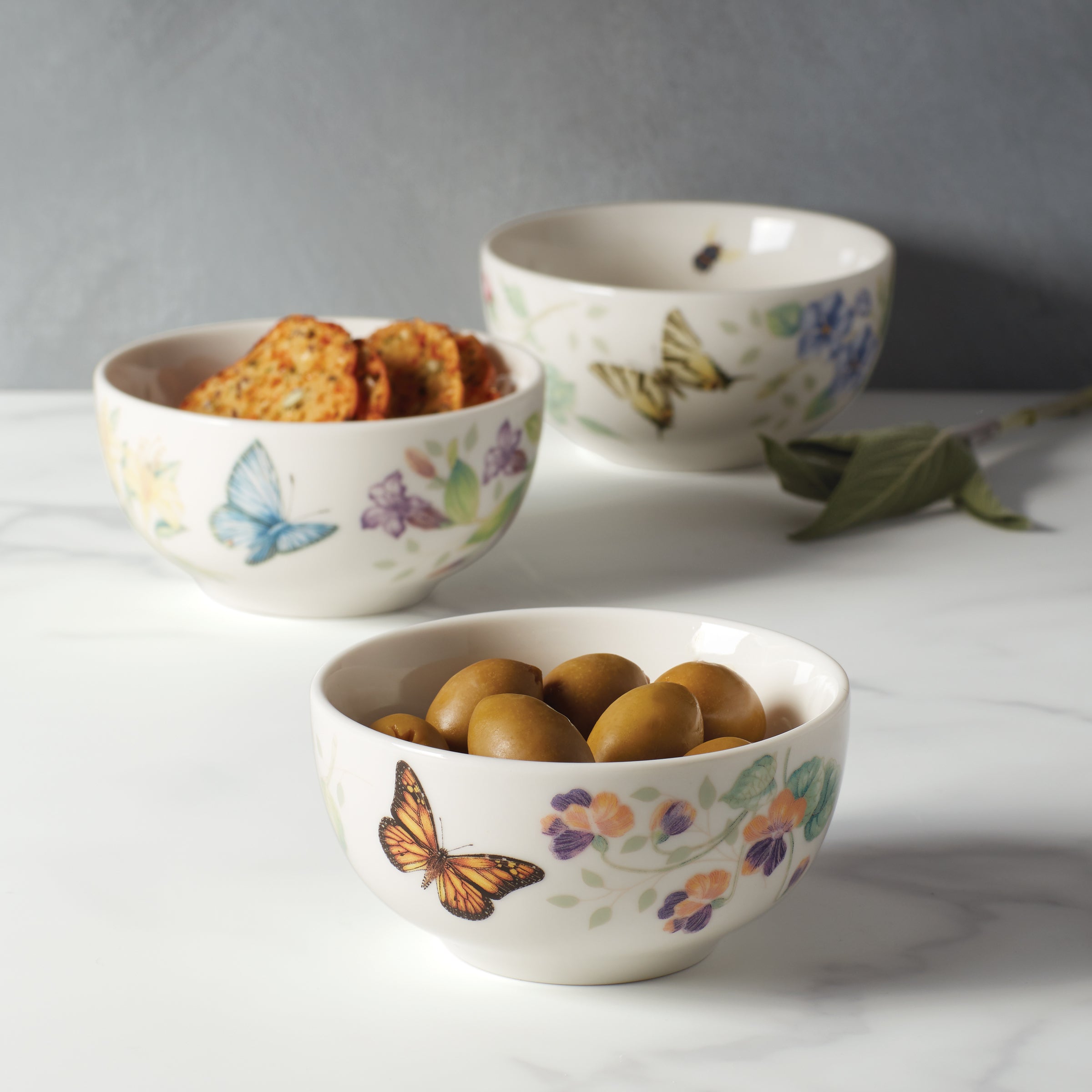 Butterfly Meadow Kitchen 3-Piece Mini Bowl Set