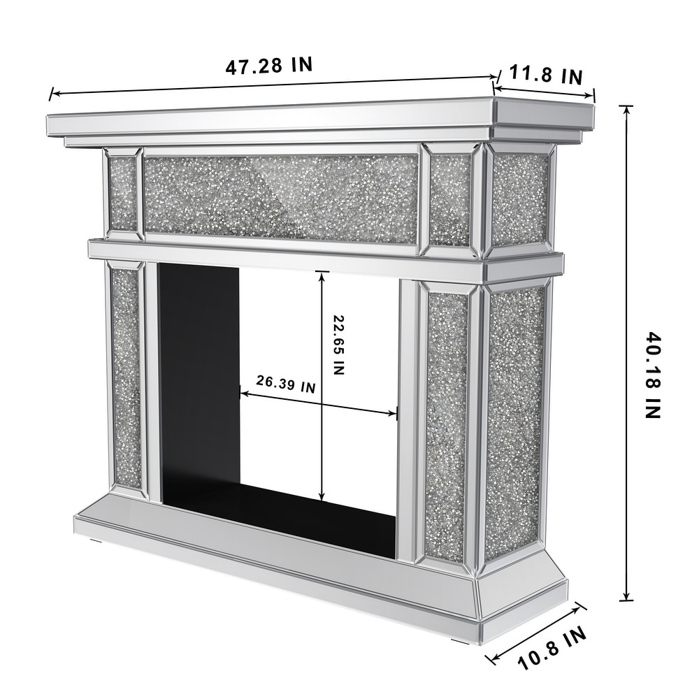 KOHROS Fireplace Mantel Freestanding Heater