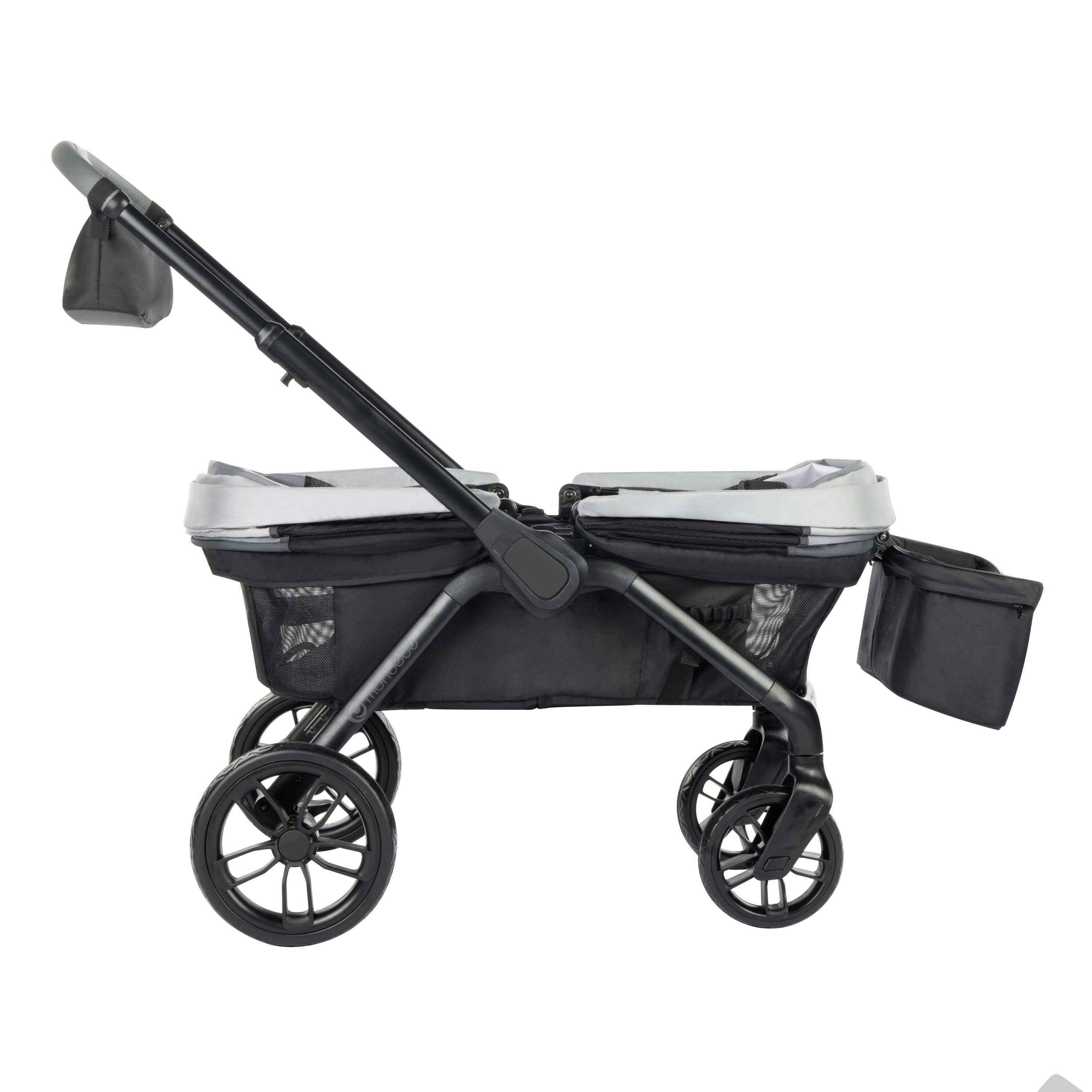 Monbébé Everyday Outings Wagon Stroller, Cobblestone Grey