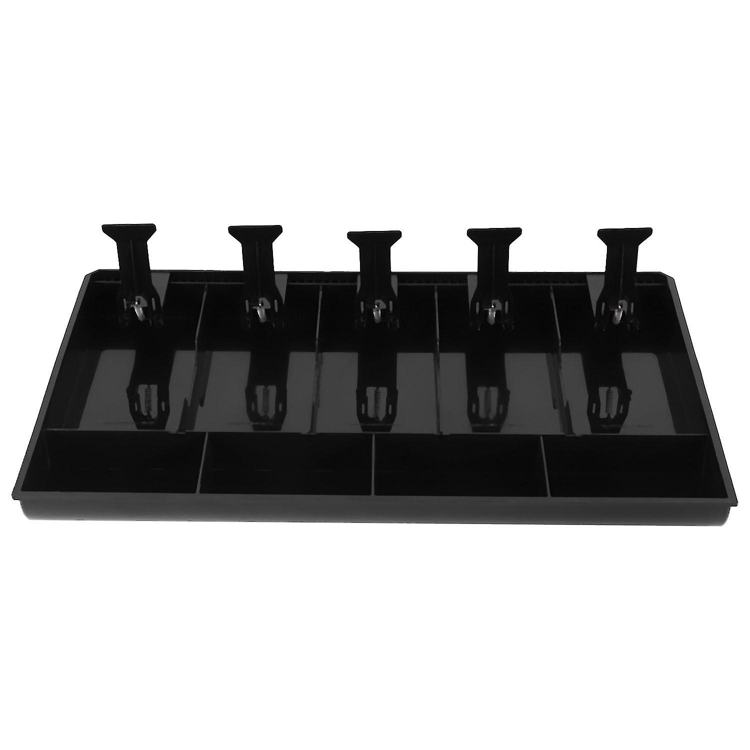 Money Cash Coin Register Insert Tray Replacement Cashier Drawer Storage Cash Register Tray Box Clas