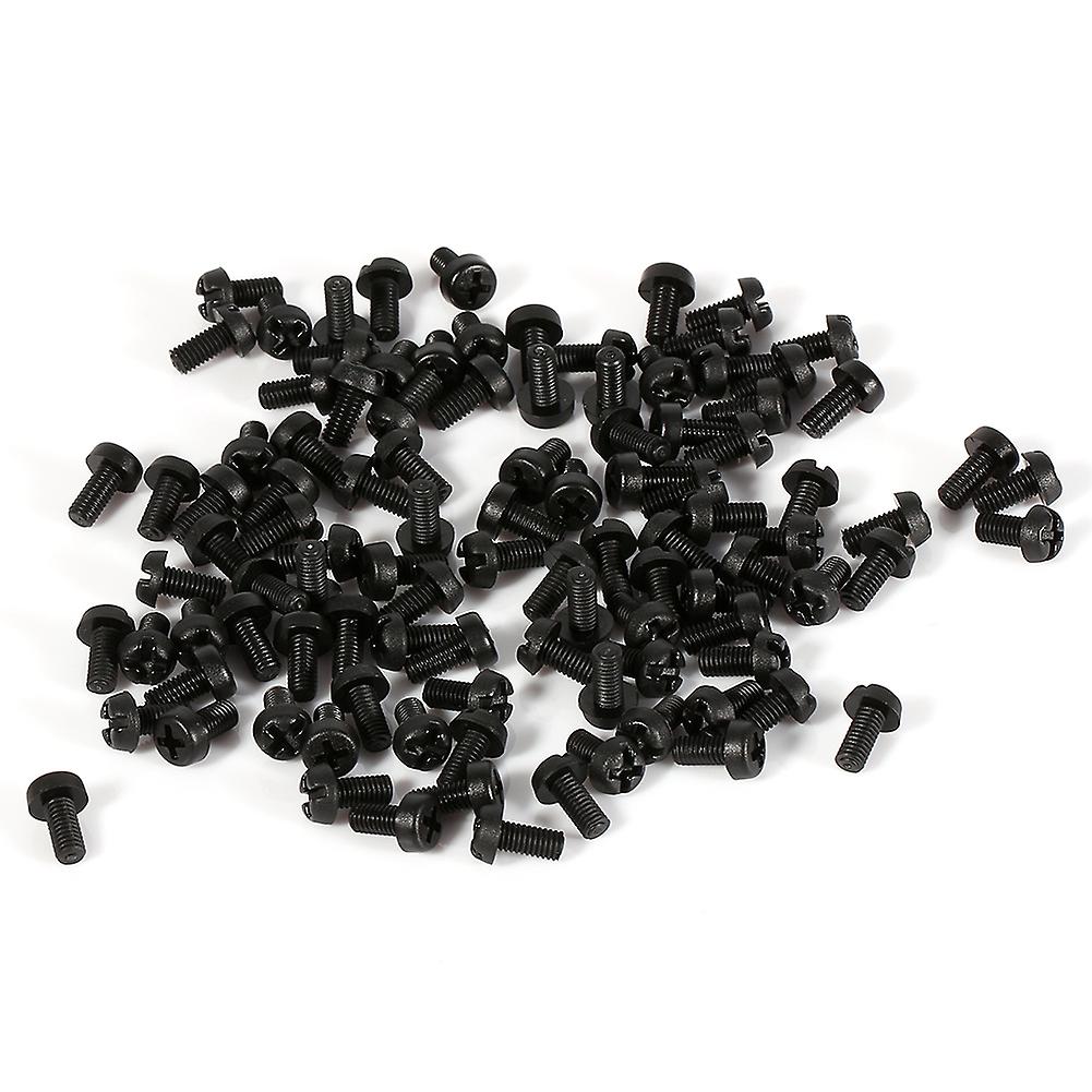 100 Pack M2 M3 M4 Nylon Hex Spacers Plastic Nylon Hex Male Female Female Spacer Round Head Screw Nut