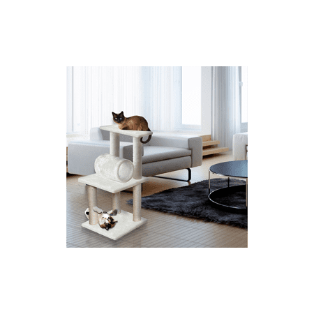 Paws and Pals Cat Tree Climb Tower Cave Condo Scratching Post