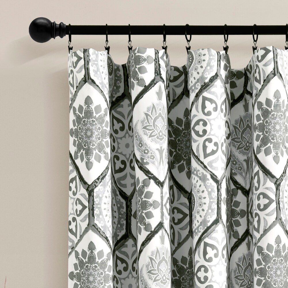 Lush Decor Marvel Room Darkening Window Curtain Panel Pair