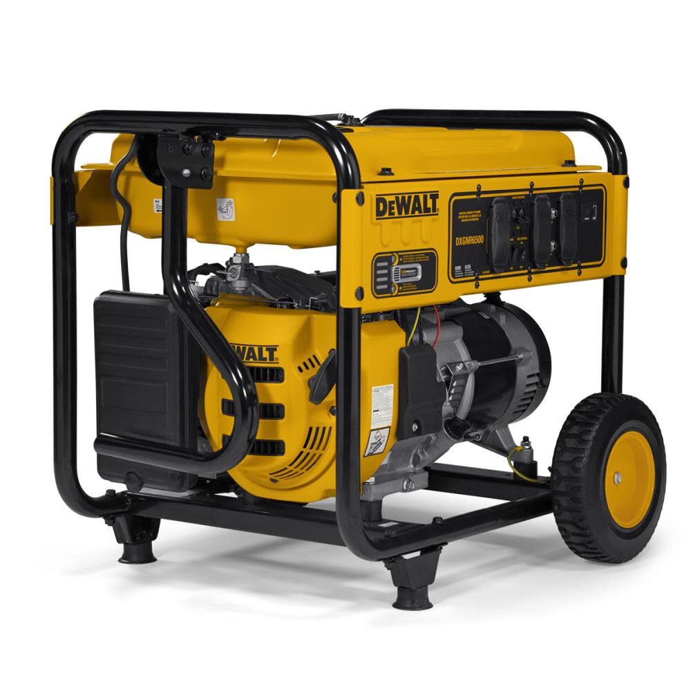 DW 6500 Watt Portable Gas Generator - DXGNR6500 PMC166500 from DW