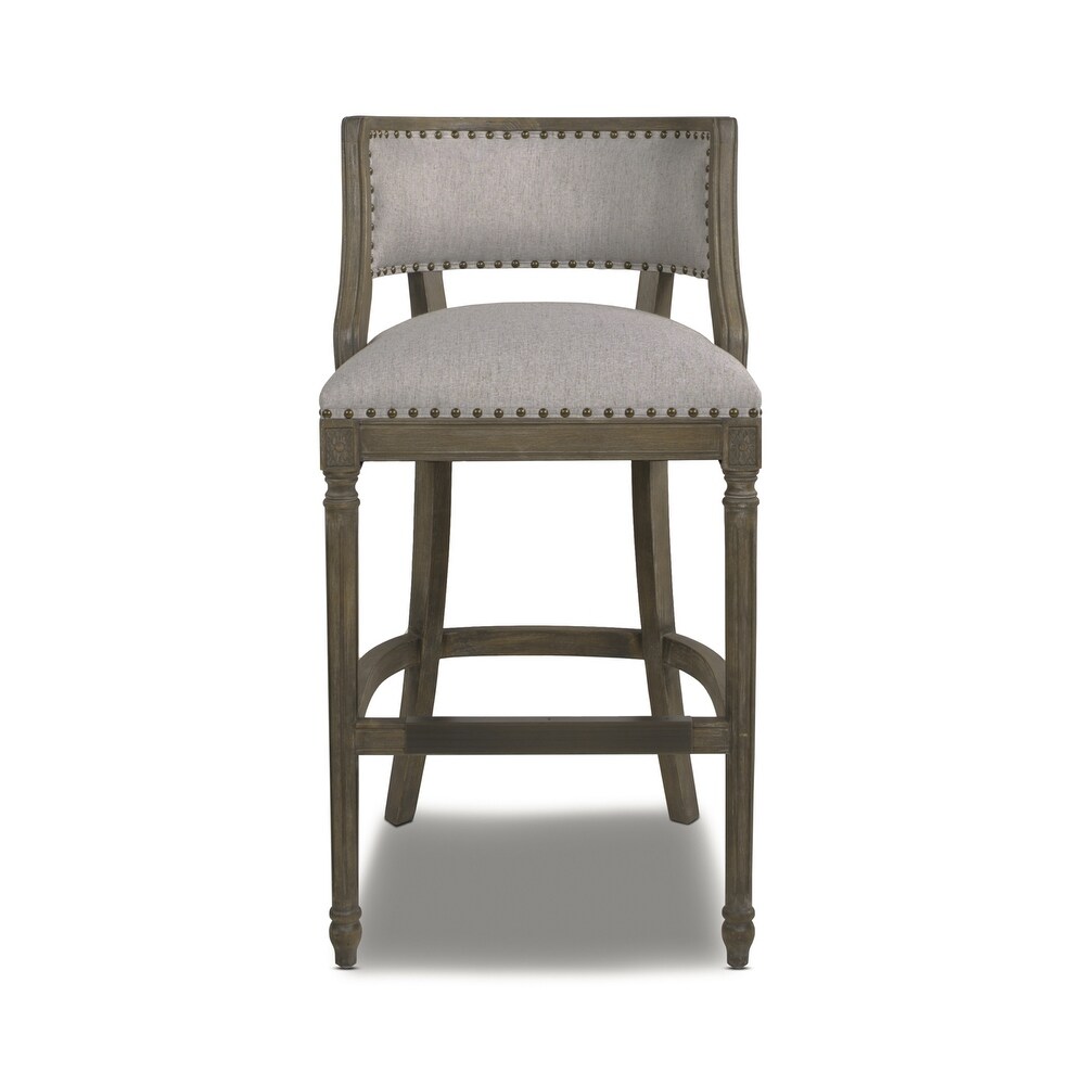 Paris Farmhouse Counter and Bar Stool with Backrest