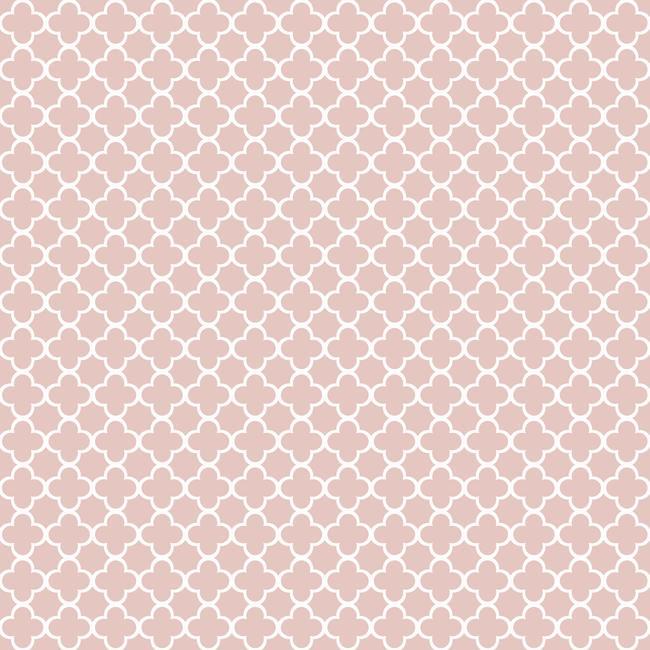 Framework Wallpaper in Pink from the Geometric Resource Collection