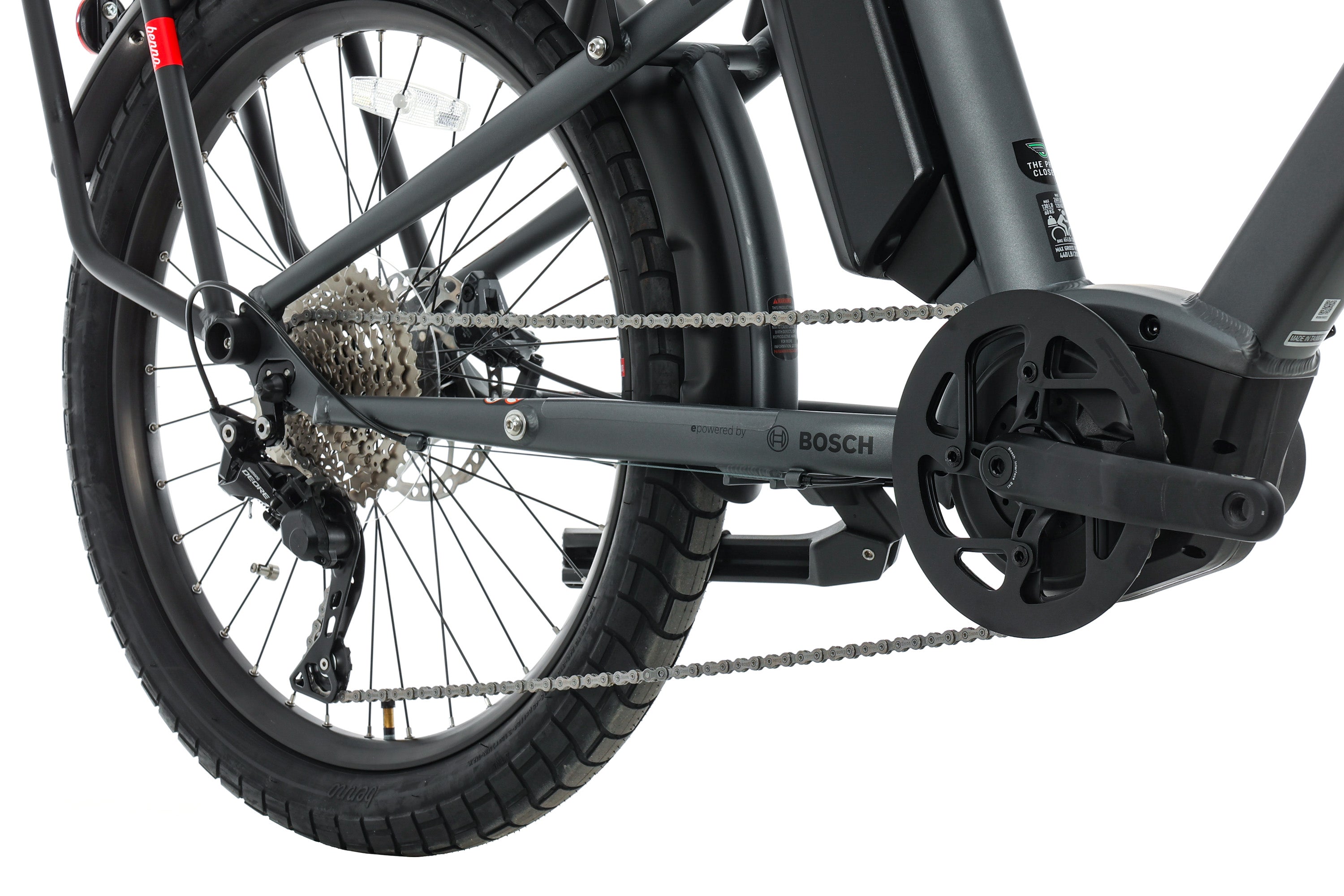 Benno Boost E 10D Class 3 Bosch Performance Sport Etility E-Bike - 2023, One Size