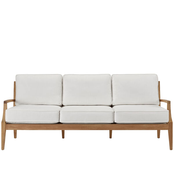 Chesapeake Beige Natural Teak Natural Teak  Sofa