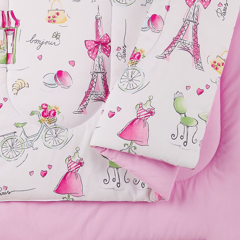 Urban Playground Pretty in Paris Comforter Set with Shams