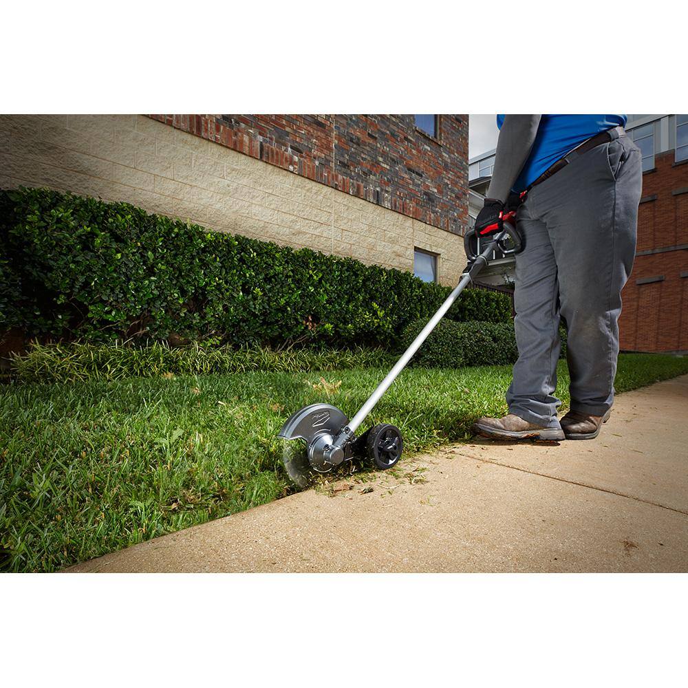 MW M18 FUEL 10 in. 18V Lithium-Ion Brushless Electric Cordless Pole Saw with String Trimmer Hedge Trimmer Edger Attachments 2825-20PS-49-16-2717-49-16-2718-49-16-27