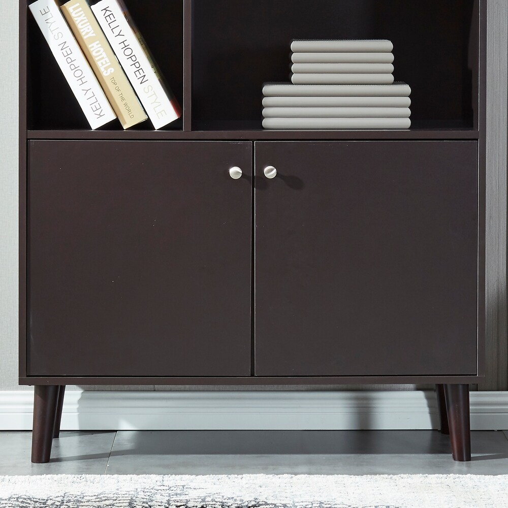 Bookshelf Bookcase Home Office Open Storage Display Shelf Living Room Bedroom Coffee for Bedroom Living Room Office