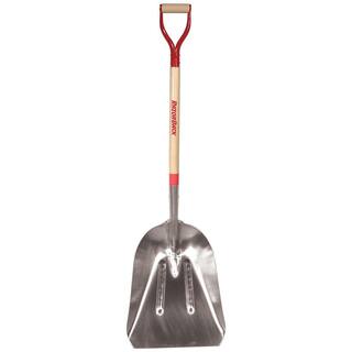 Razor-Back 36 in. D-Handle Aluminum Scoop 53173