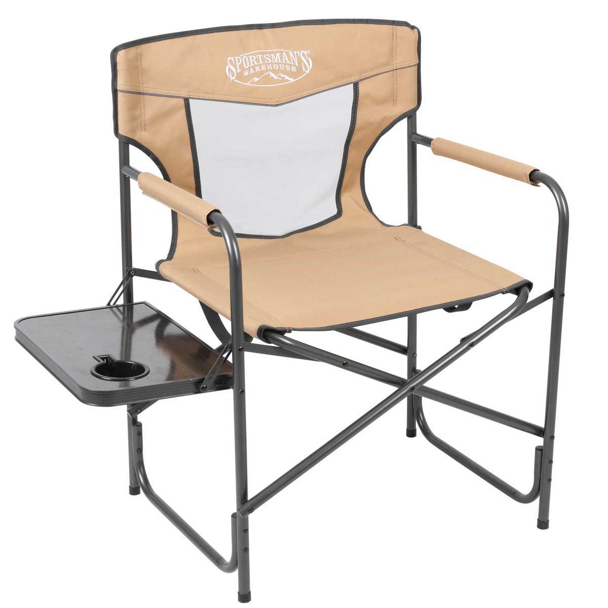 Sportsman's Warehouse Director's Chair with Side Table  400lbs Capacity