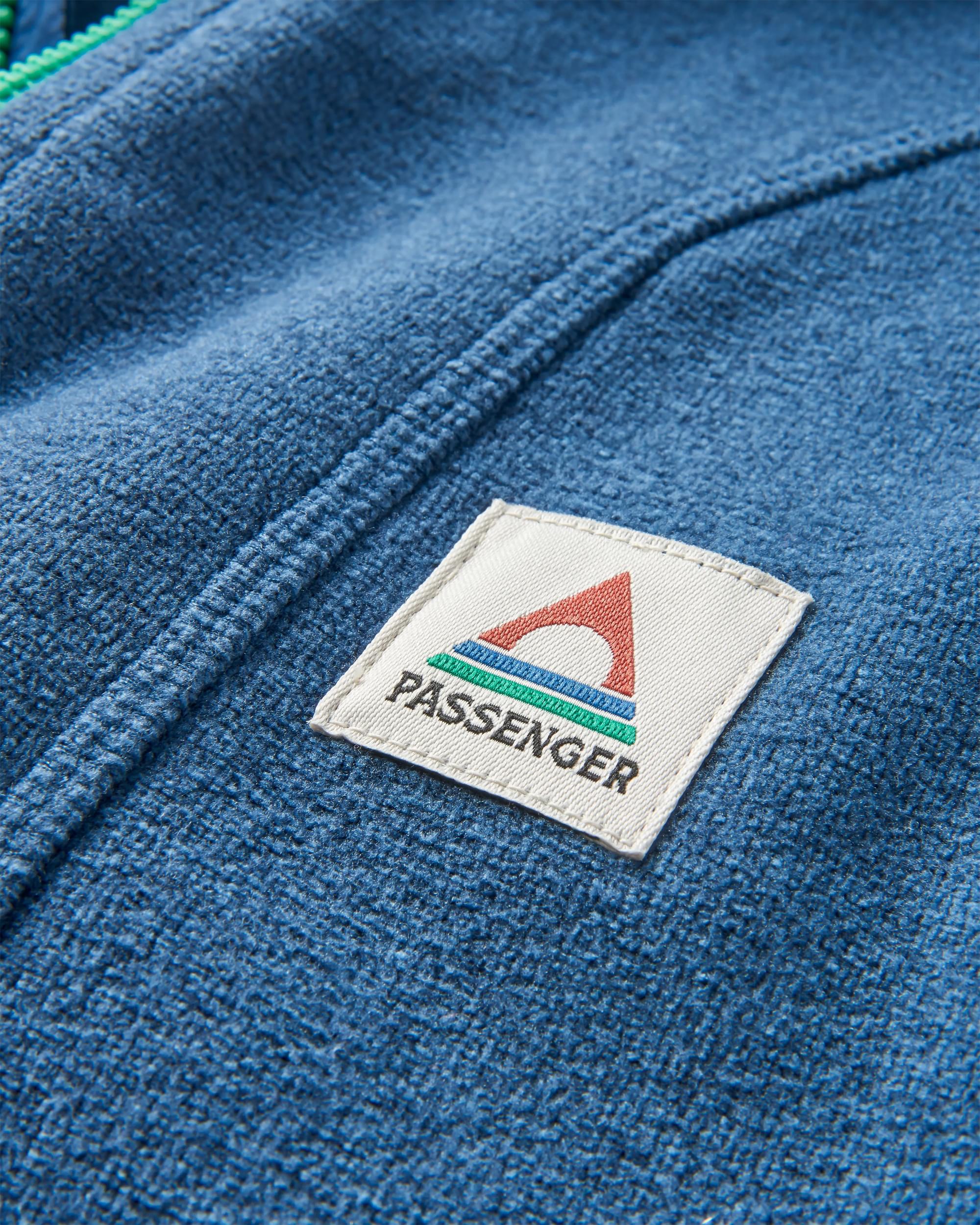 Pinegrove Recycled Polartec® Fleece Hoodie - Dark Denim Marl