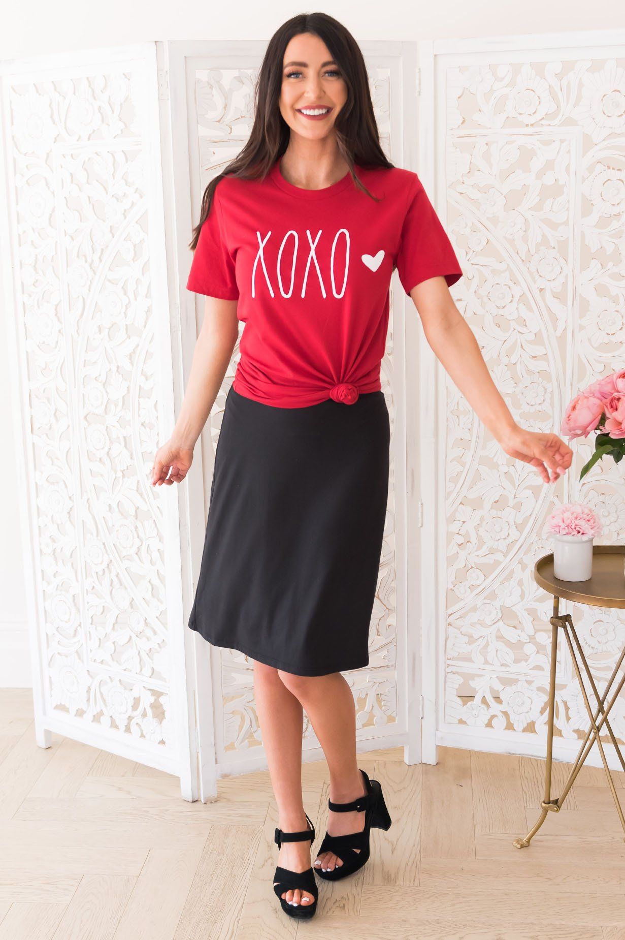 XOXO Modest Tee