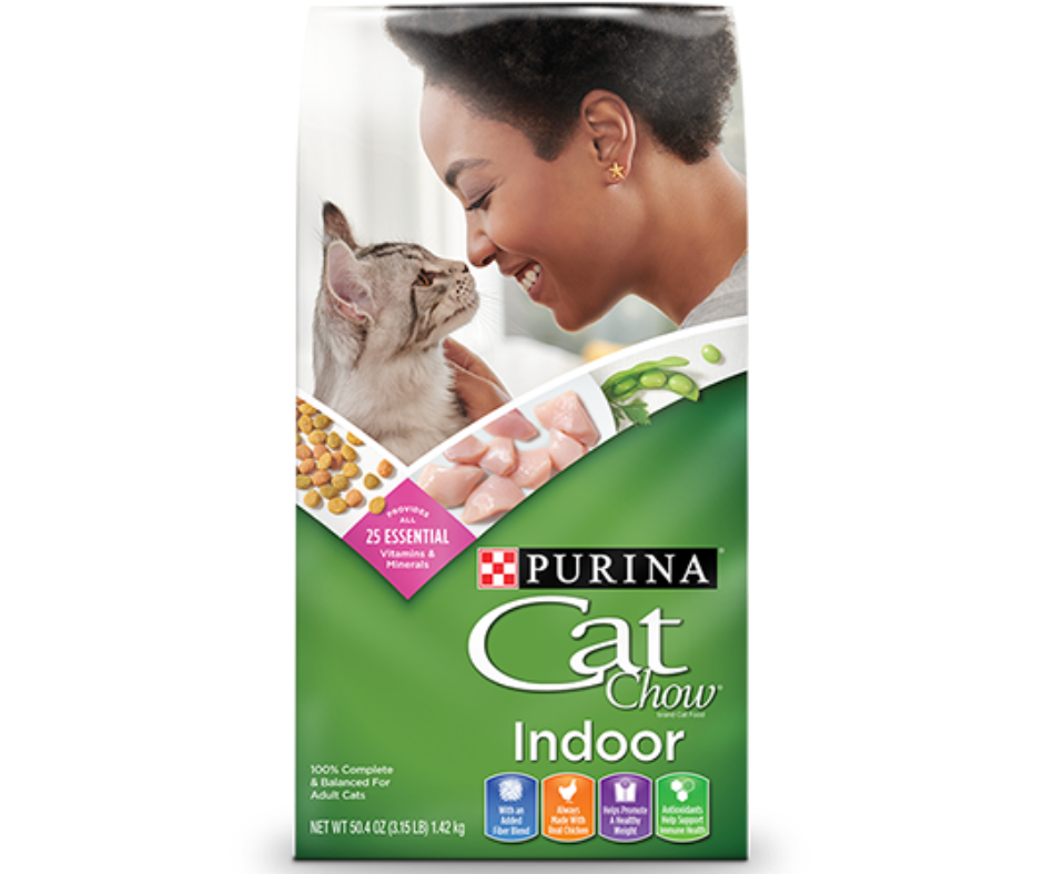 Purina Cat Chow - Indoor， Adult Cat Chicken Recipe Dry Cat Food