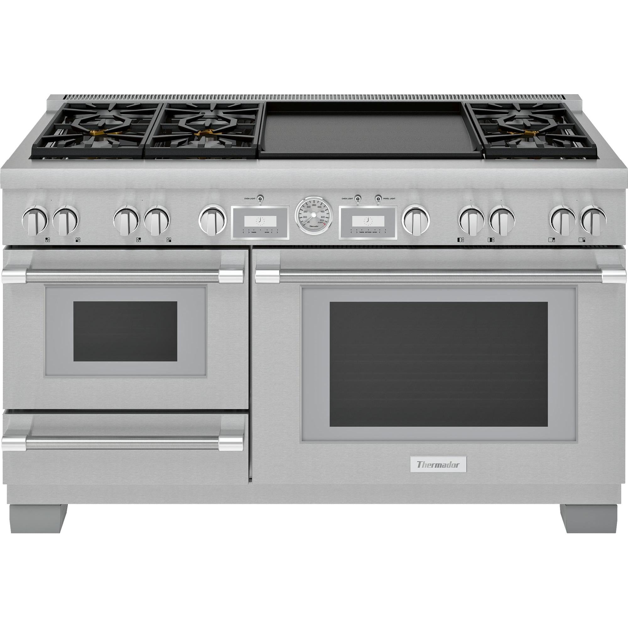 Thermador 60-inch Freestanding Dual-Fuel Range with ExtraLow® Burners PRD606WESG