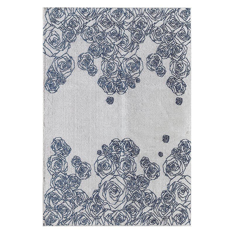 Elizabeth Sutton Vincenzo Transitional Floral Area Rug