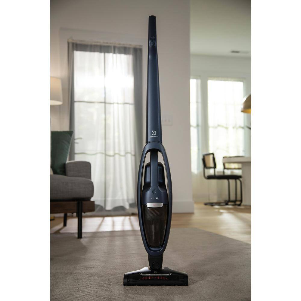 Electrolux Well Q7 Pet Bagless Cordless Multi Surface in Indigo Blue Stick Vacuum with 5-Step Filtration EHVS35P2AI