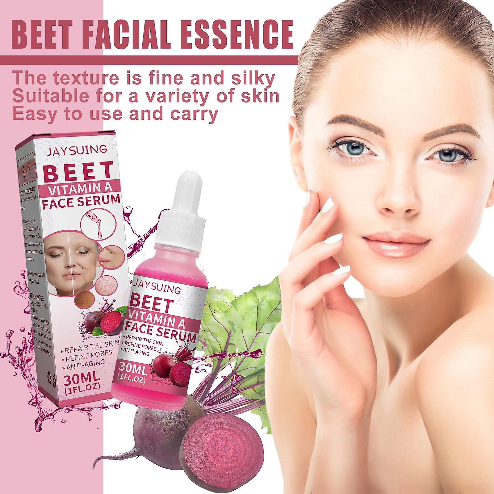 Beet Va Serum Turmeric Dual Ingredient Repair Facial Skin Oxidation Liquid Essence