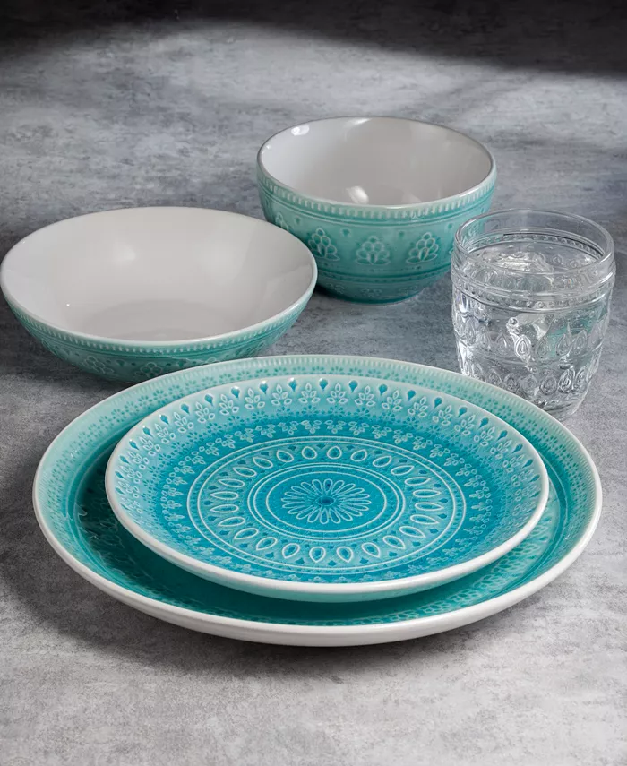 Euro Ceramica Fez Dinnerware Set 16 Piece