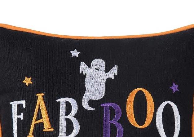 X 10 quot Fab boo lous Halloween Pillow