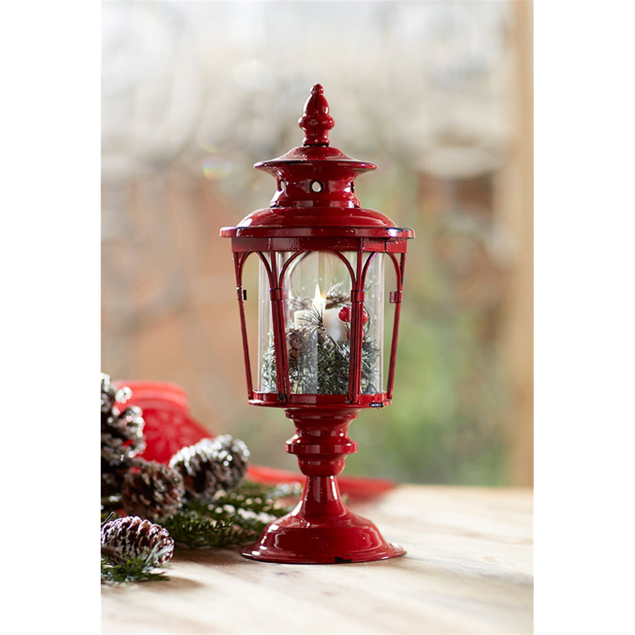 Melrose International Traditional Lantern - Set of 2