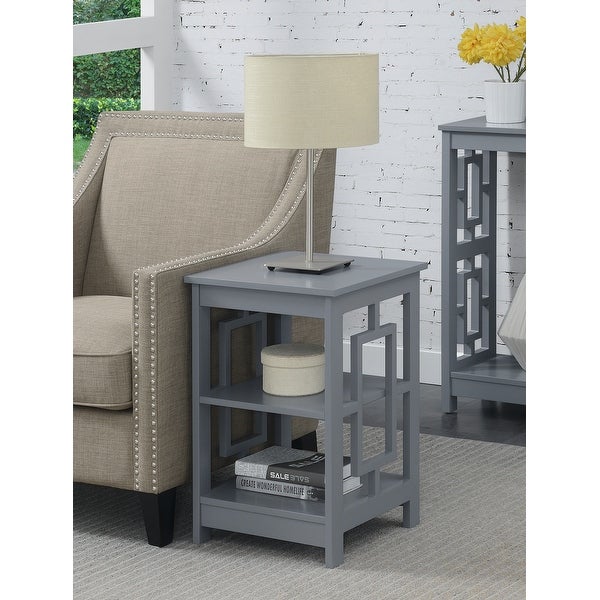 Porch and Den Woodmere Contemporary Square End Table