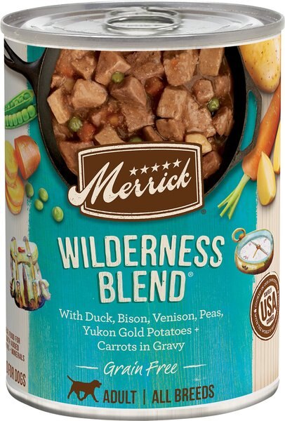 Merrick Grain-Free Wilderness Blend Canned Dog Food