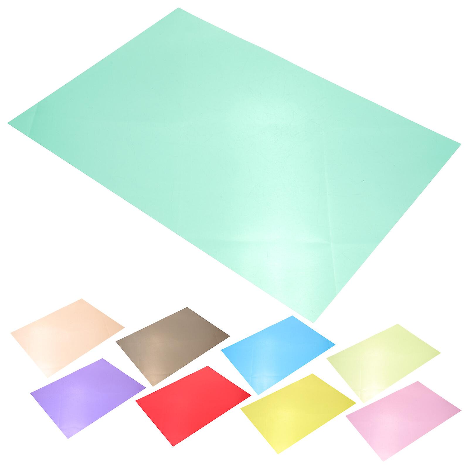 9pcs Light Diffuser Sheets Translucent Colored Light Gels Light Gel Filter Sheets