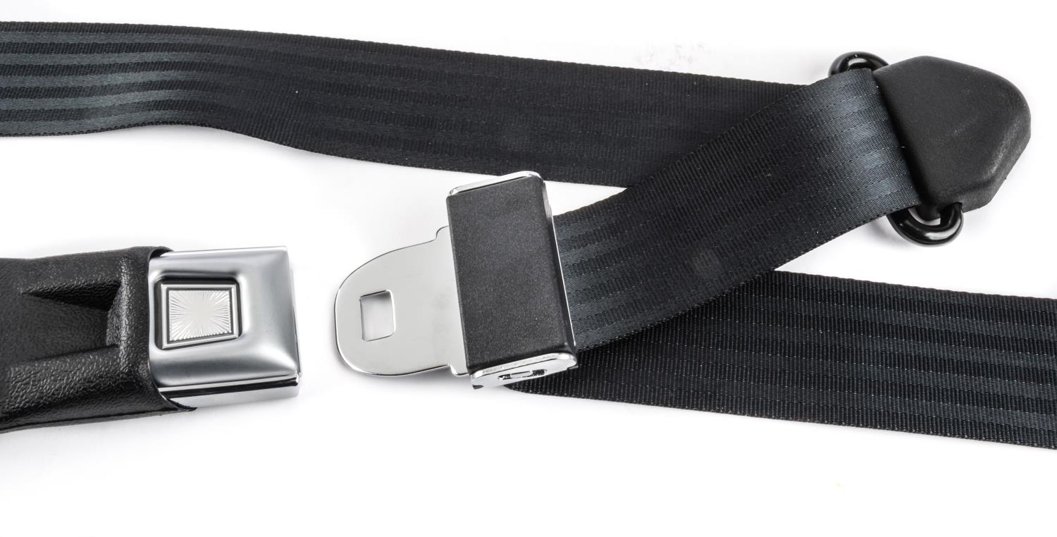 JEGS 70075 3-Point Retractable Seat Belt Sleeve/Cable Length: 12 in. Belt Width