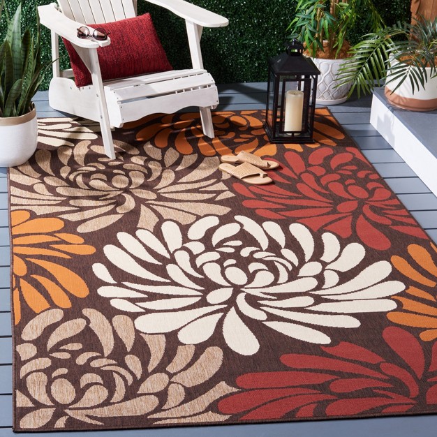 Veranda Ver049 Power Loomed Indoor outdoor Area Rug Safavieh