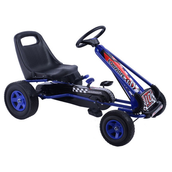 Costway 95807321 4 Wheels Kids Ride On Pedal Power...