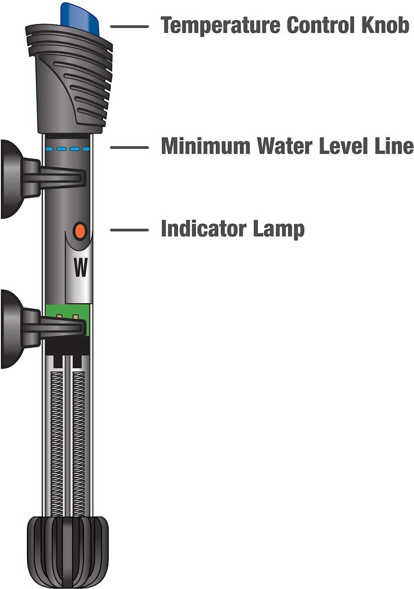 Aqueon Glass Adjustable Aquarium Heater